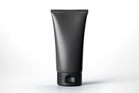 Cosmetic tube in black cosmetics bottle white background. AI generated Image by rawpixel.