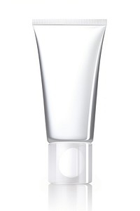 Toothpaste bottle glass white background. AI generated Image by rawpixel.