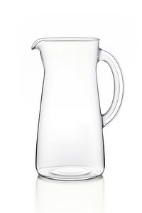 Carafe of water with crok lid transparent jug cup.