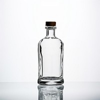 Vintage vodka bollte transparent bottle glass.