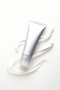 Silicone cosmetic tube cosmetics white background still life. AI generated Image by rawpixel.