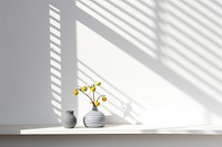 Scandinavian Interior Design Style of Balcony windowsill flower plant.