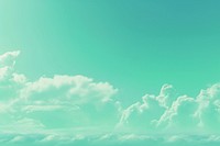 Green aesthetic sky background backgrounds outdoors horizon. AI generated Image by rawpixel.