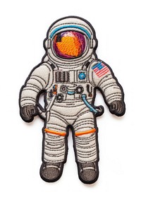 Astronaut clothing toy white background. AI generated Image by rawpixel.