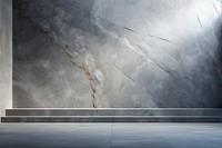 Minimal stylish gray marble stone wall architecture building floor.