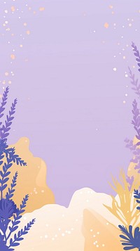 Memphis botanical copyspace lavender abstract outdoors. AI generated Image by rawpixel.