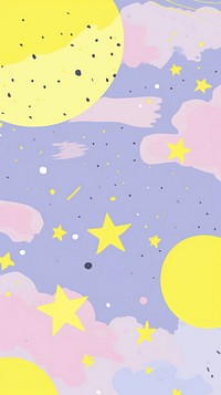 Memphis galaxy copyspace abstract confetti backgrounds. AI generated Image by rawpixel.