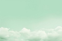 Pastel green aesthetic sky background backgrounds outdoors nature. AI generated Image by rawpixel.