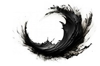 Charcoal shape white background creativity. AI generated Image by rawpixel.