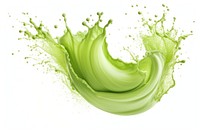 Matcha powder backgrounds green white background. AI generated Image by rawpixel.