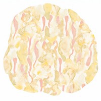 Popcorn marble distort shape backgrounds paper white background.