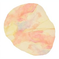Pancake marble distort shape abstract paper petal.