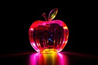 Photography of apple radiant silhouette light fruit plant.