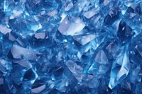 Crystal texture background backgrounds blue abundance. AI generated Image by rawpixel.