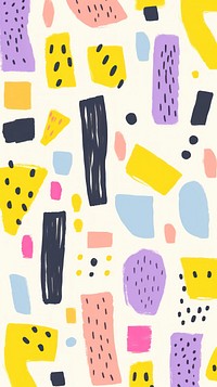 Memphis pattern backgrounds art. AI generated Image by rawpixel.