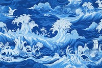 Ocean and wave wallpaper outdoors nature.