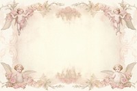 Angels backgrounds pattern flower. AI generated Image by rawpixel.