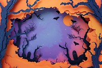 Halloween frame backgrounds painting pattern.