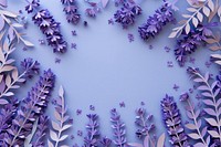 Lavender flowers frame backgrounds nature purple.