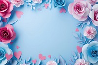Roses and hearts frame backgrounds pattern flower.