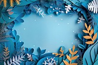 Winter frame backgrounds nature snow.