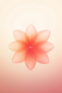 Abstract gradient illustration pink flower petal plant red.