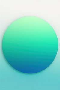 Blurred gradient illustration circle abstract green blue.