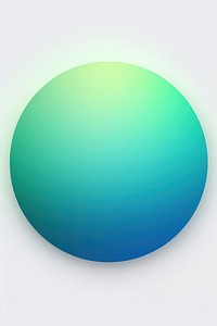 Blurred gradient illustration circle abstract sphere green.