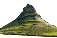 Iceland mountain landscape grassland.