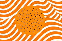 Orange pattern abstract art.