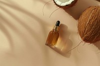 Skincare cosmetics perfume coconut.