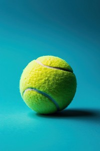 Photo of tennis ball sports racket string.