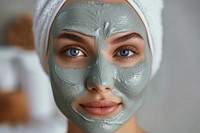 Face mask skin portrait adult.