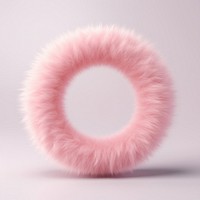 Fluffy pink fur hoop accessories accessory softness.