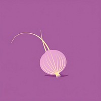 Ornamental onion graphics purple freshness.