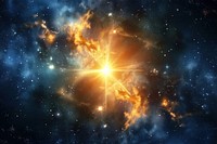 Glowing star igniting backgrounds astronomy universe.