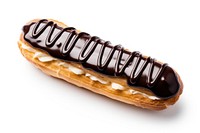Eclair confectionery dessert pastry.