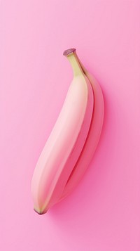 Pink aesthetic banana wallpaper plant food freshness.