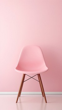Pink aesthetic chair wallpaper furniture architecture simplicity.