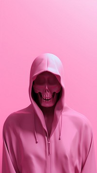 Pink aesthetic evil wallpaper sweatshirt hood outerwear.