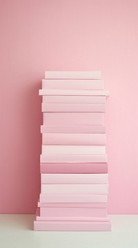 Pink paper stack wallpaper architecture arrangement publication.