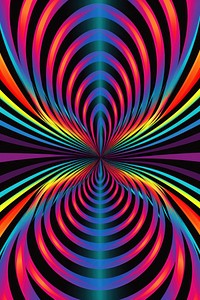 An abstract Graphic Element of poster pattern spiral kaleidoscope.