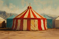 A circus dome outdoors tent architecture.