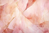Pink crystal watercolor backgrounds petal flooring.