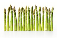 Sheaf of Fresh asparagus vegetable plant food.
