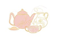 Tea chinese teapot art refreshment.