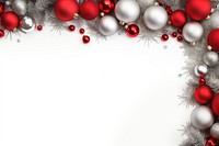 Christmas border backgrounds decoration red.