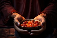 Photography of a ramadan fruit food hand.