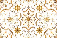 Seamless pattern in authentic arabian style backgrounds white line.