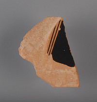 Attic Red-Figure Neck Amphora Fragment by Berlin Painter